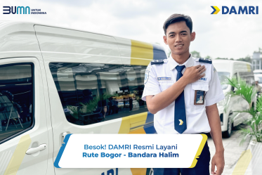 Besok! DAMRI Resmi Layani Rute Bogor-Bandara Halim