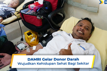 DAMRI Gelar Donor Darah Wujudkan Kehidupan Sehat Bagi Sekitar