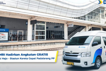 DAMRI Hadirkan Angkutan GRATIS Rute Bumi Hejo – Stasiun Kereta Cepat Padalarang PP