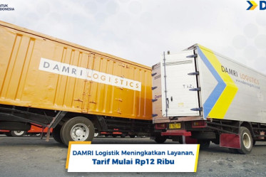 DAMRI Logistik Meningkatkan Layanan, Tarif Mulai Rp12 Ribu