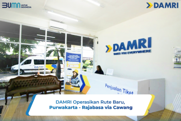 DAMRI Operasikan Rute Baru Purwakarta - Rajabasa via Cawang
