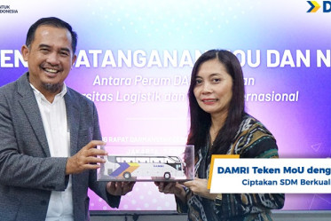 DAMRI Teken MoU dengan ULBI, Ciptakan SDM Berkualitas