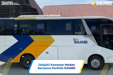 Jelajahi Kawasan Medan Bersama Perintis DAMRI!