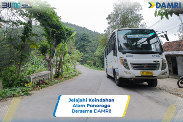 Jelajahi Keindahan Alam Ponorogo Bersama DAMRI!