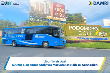 Libur Telah Usai, DAMRI Siap Antar Aktivitas Masyarakat Naik JR Connexion