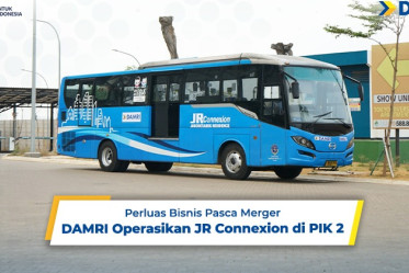 Perluas Bisnis Pasca Merger, DAMRI Operasikan JR Connexion di PIK 2