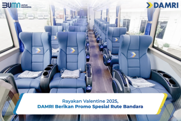 Rayakan Valentine 2025, DAMRI Berikan Promo Spesial Rute Bandara